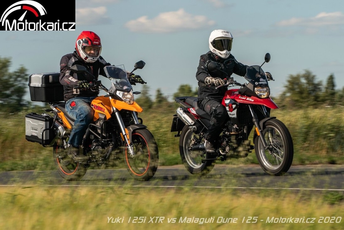 Malaguti Dune 125 vs. Yuki 125i XTR