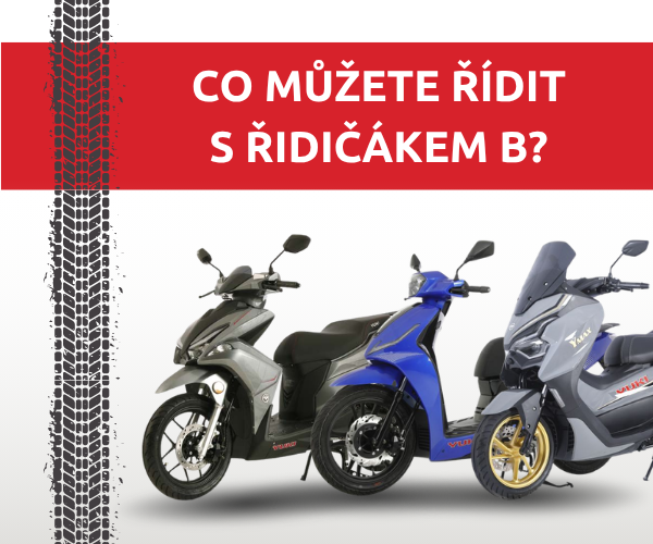 Co můžete řídit s řidičákem B
